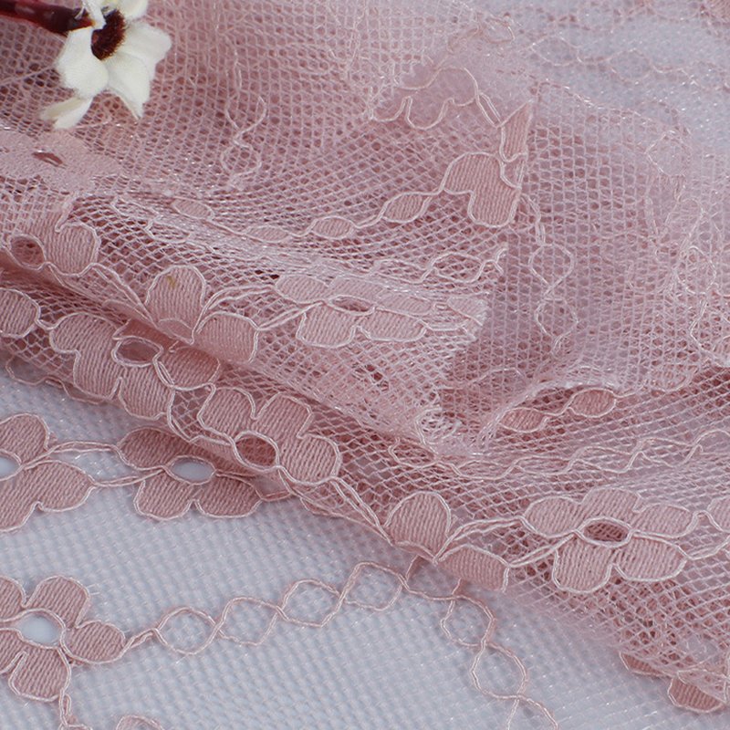 Lace Fabric Dress Evening Nylon for Women's Wear Wholesale Supplier 4